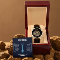 My Hero Dad - Openwork Watch